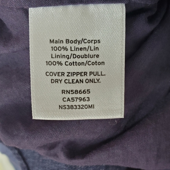 Nordstrom 100% Linen Midi Dress Size 8 - Picture 4 of 9